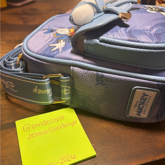 Loungefly Blue Huey, Dewey, and Louie Crossbody Bag - Picture 3 of 3